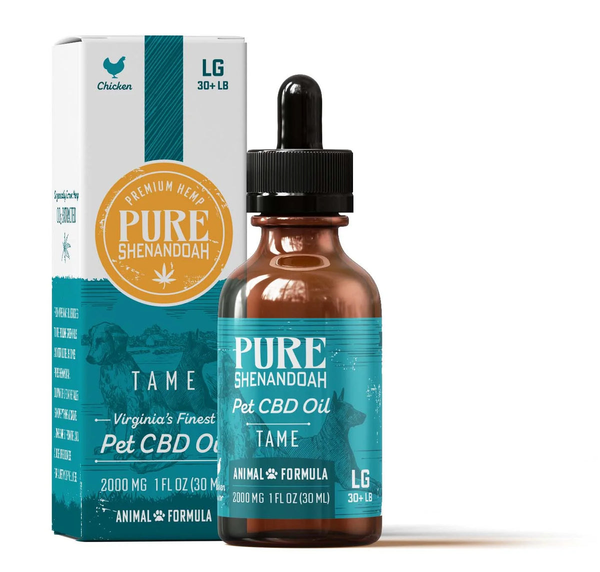 Tame Pet Calming CBD Oil - Pure Shenandoah
