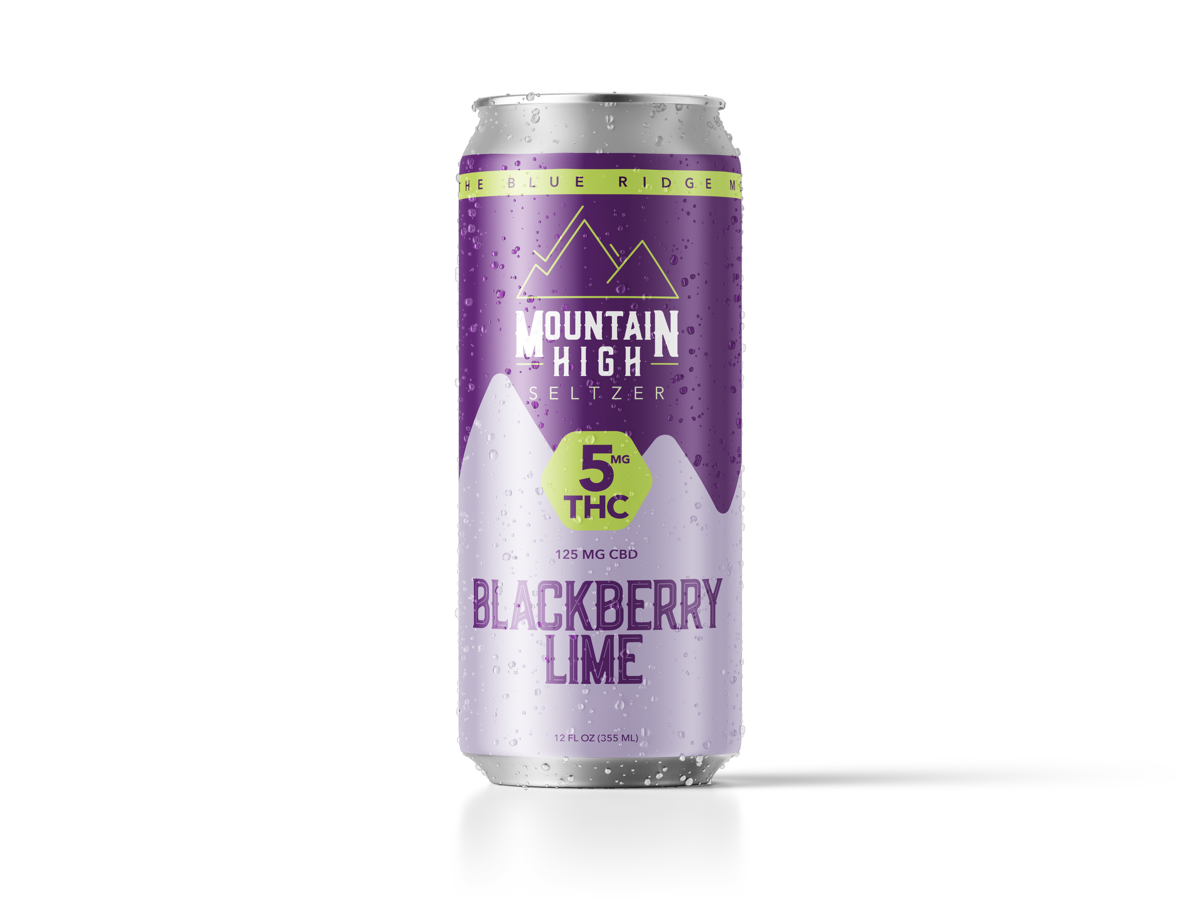 Mountain High Seltzer - Blackberry Lime