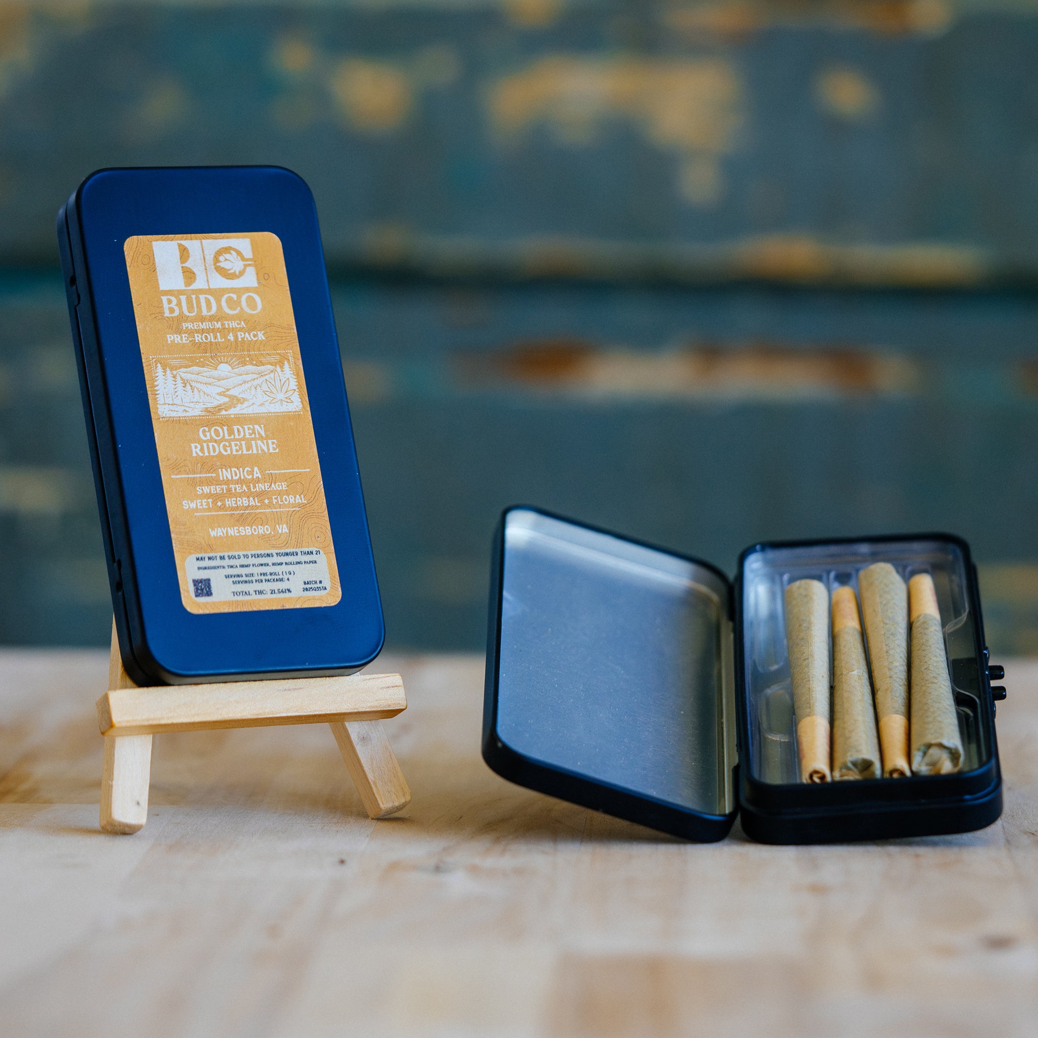 Golden Ridgeline - Indica - 4-Pack Pre-Rolls