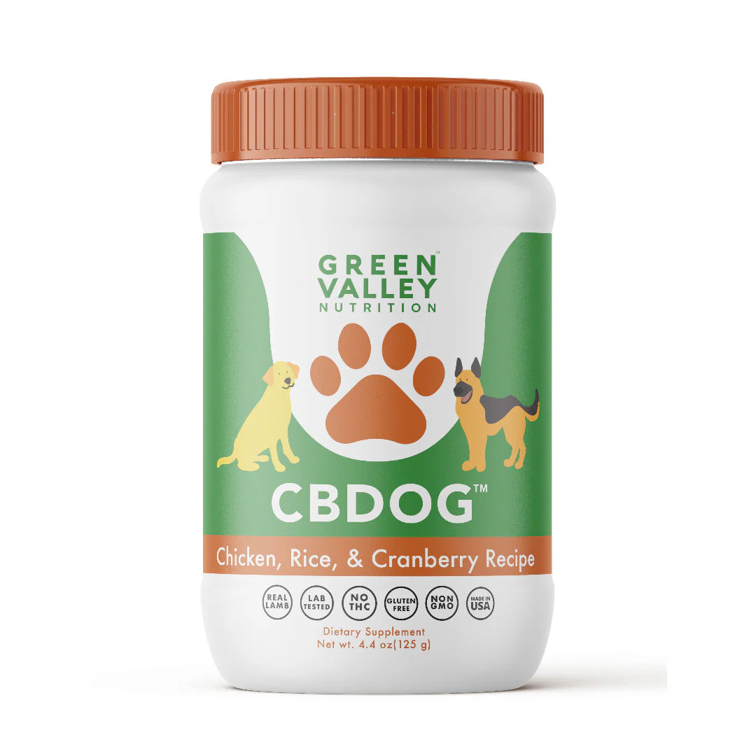 CBDog™ Treats Chicken, Rice, & Cranberry Recipe
