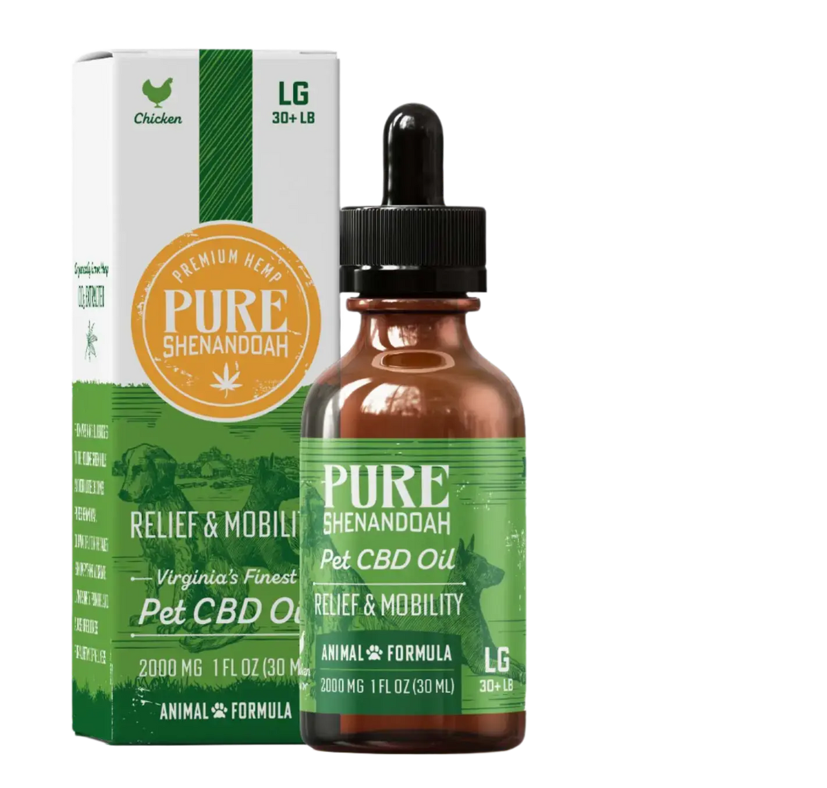 Relief & Mobility Pet CBD Oil - Pure Shenandoah